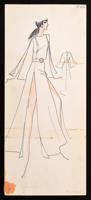Karl Lagerfeld Fashion Drawing - Sold for $1,820 on 04-18-2019 (Lot 83).jpg